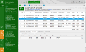 Rachmistrz nexo ewidencja vat sprzedaży
